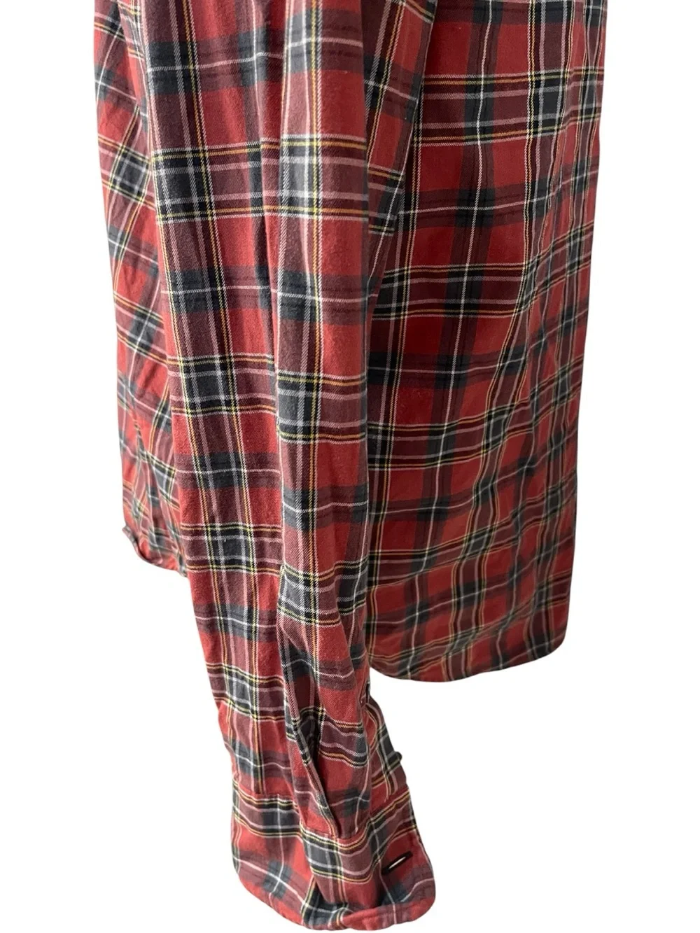 UNTUCKit Catarratto Button Down Slim Fit Shirt Red Plaid